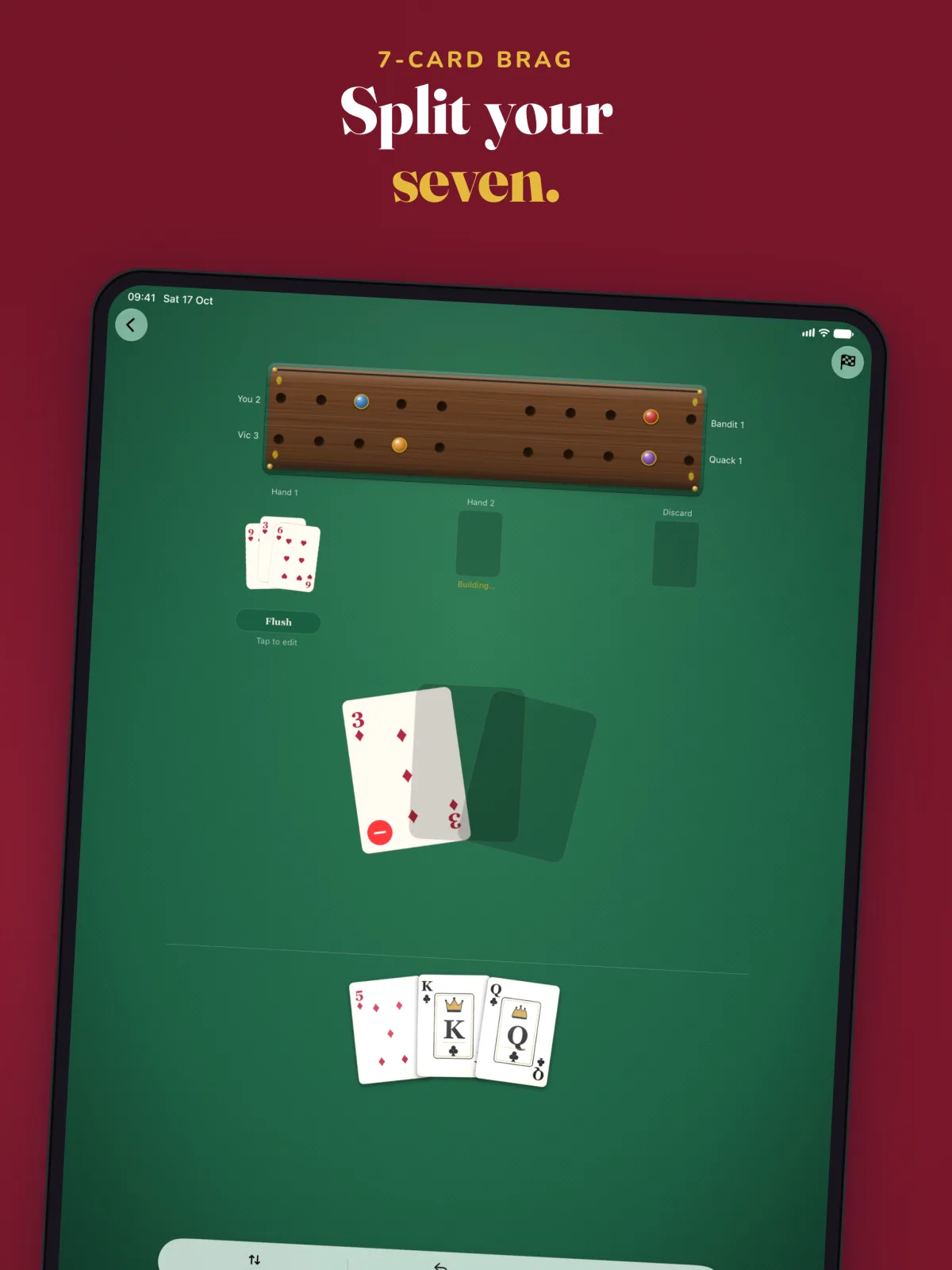 Card School on iPad, screenshot 7