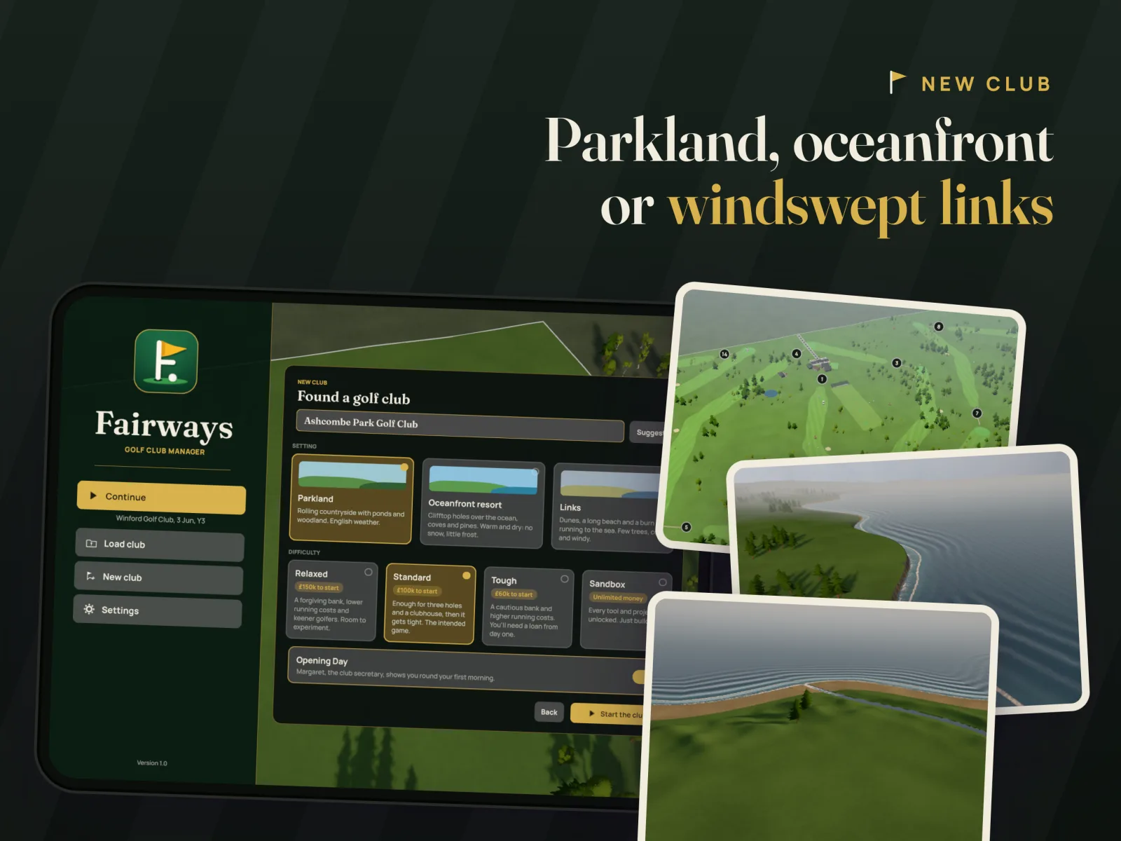 Fairways on iPad, screenshot 10