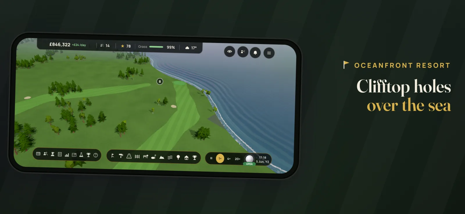 Fairways on iPhone, screenshot 8