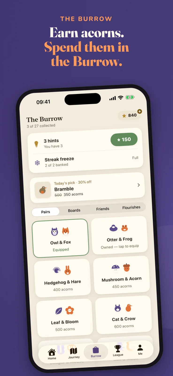 Hoot & Fox on iPhone, screenshot 5