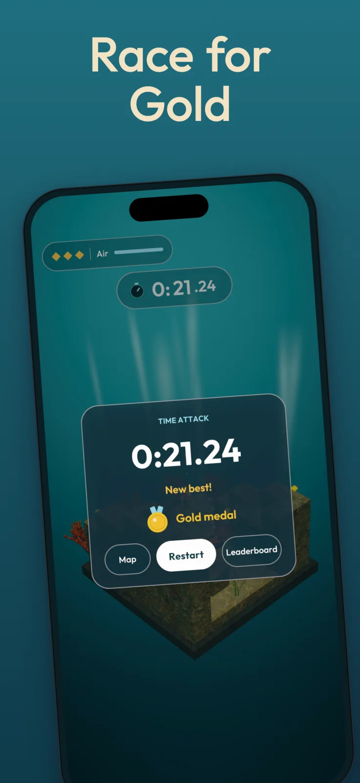 The Submariner on iPhone, screenshot 4